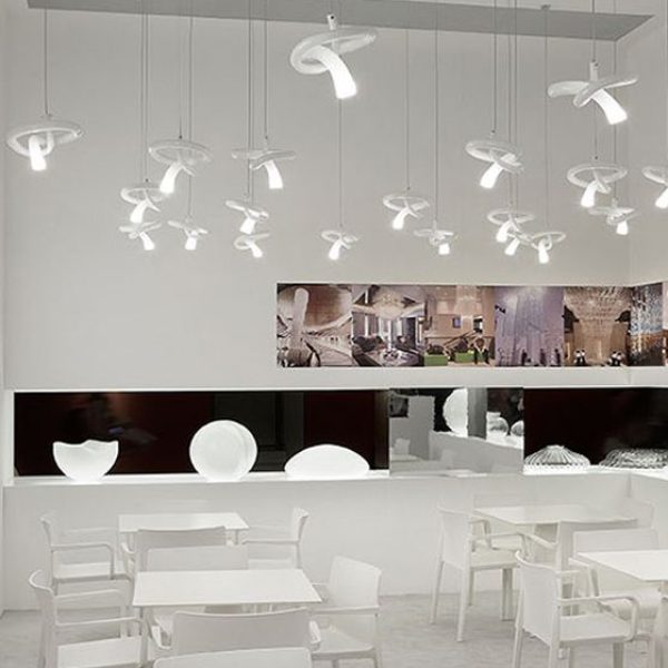 Stand Vistosi Euroluce pio e tito toso